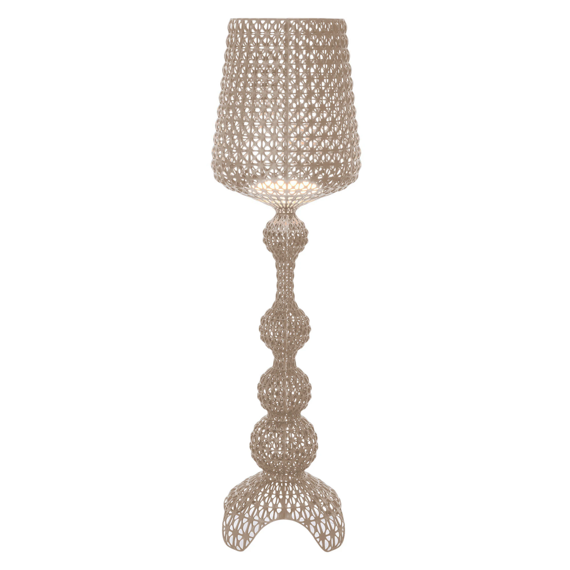 Kartell Kabuki Utomhuslampa Dove Grey - Golvlampor Termoplastisk Teknopolymer Dove Grey - 09185BE