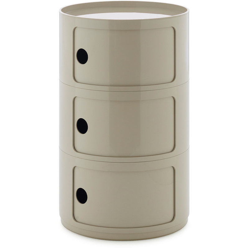 Componibili New Big Förvaring Med 3 Fack, Dove Grey