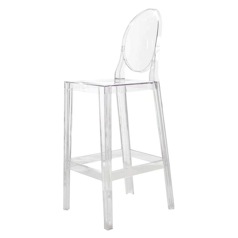 Kartell One More Barstol Klar - Barstolar Polykarbonat Klar - 5890B4