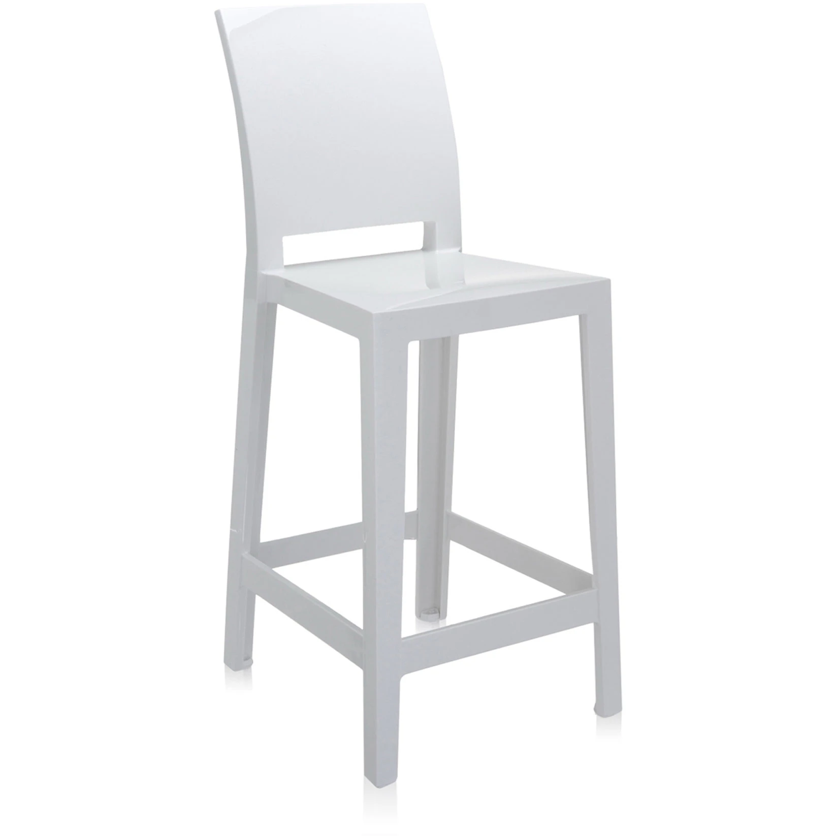 Kartell One More Please Barstol Vit - Barstolar Polykarbonat Vit - 589500000