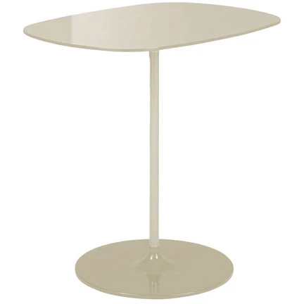 Kartell Thierry Soffbord 33x50 Cm Vit - Soffbord St&aring;l Vit - 04042BI