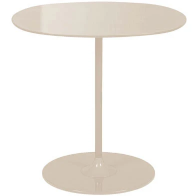 Kartell Thierry Soffbord 45x45 Cm Vit - Soffbord St&aring;l Vit - 04041BI
