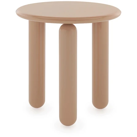 Kartell Undique Mas Sidobord 48 Cm Powder - Sidobord & Avlastningsbord Bok Puder - 04168RO