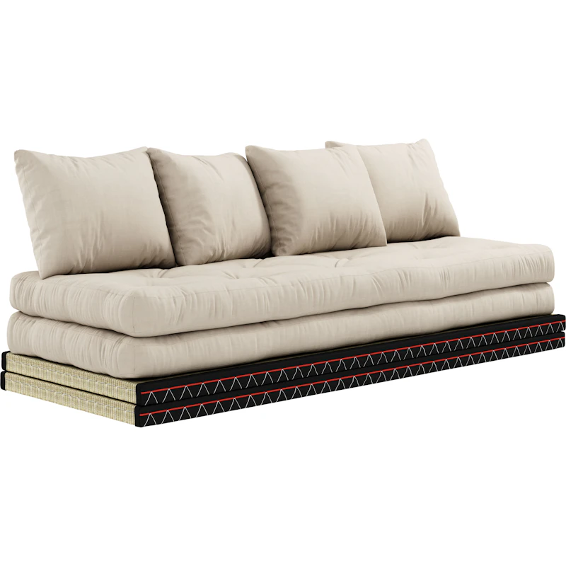 Chico Soffa Med Madrass 80x200 cm, Beige