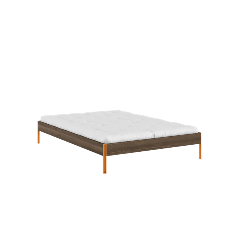 Core Sängram 140x200 Carob Brun/Solo Orange