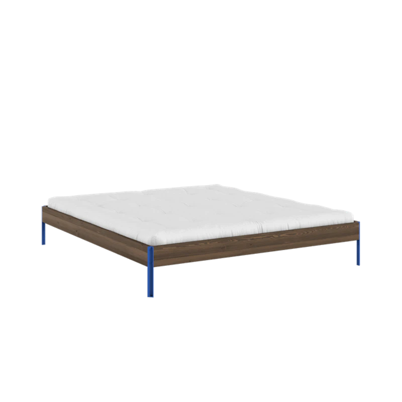 Core Sängram 180x200 Carob Brun/Kraftig Blå