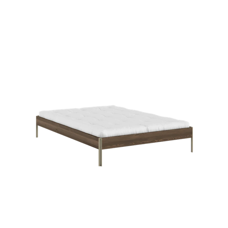 Core Sängram 140x200 Johannesbrunt/Salviagrön