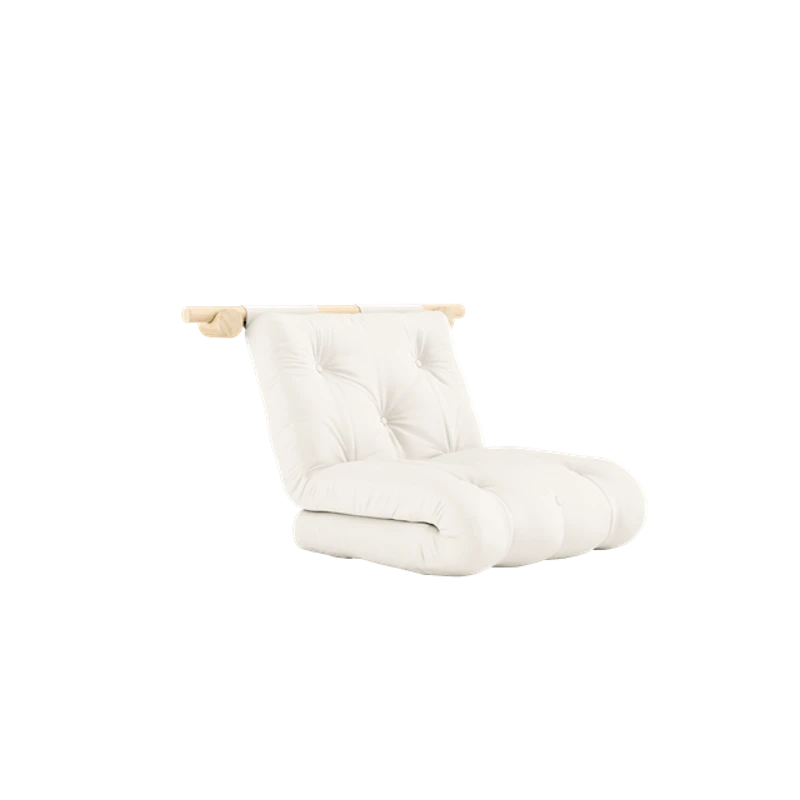 Hooked Madrass Med Konsoler 75x200 Natur/Raw