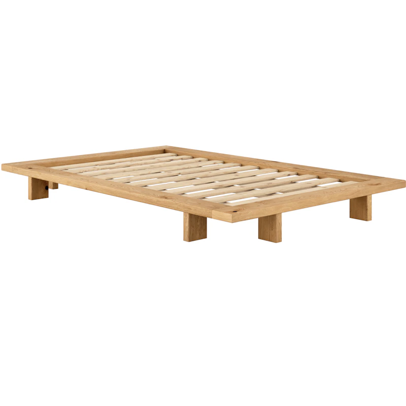 Japan Sängstomme Oljad Ek, 120x200 cm