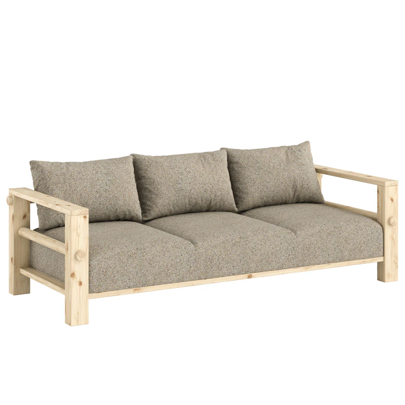 Bare Bäddsoffa, Warm Sand / Raw
