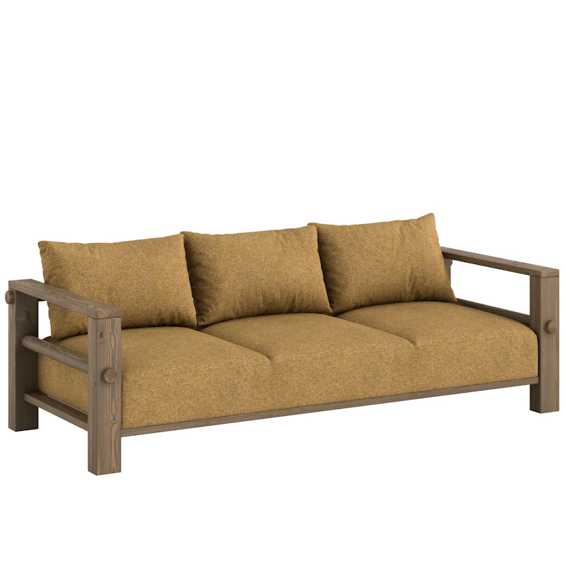 Bare Bäddsoffa, Carob Brown / Golden Ochre