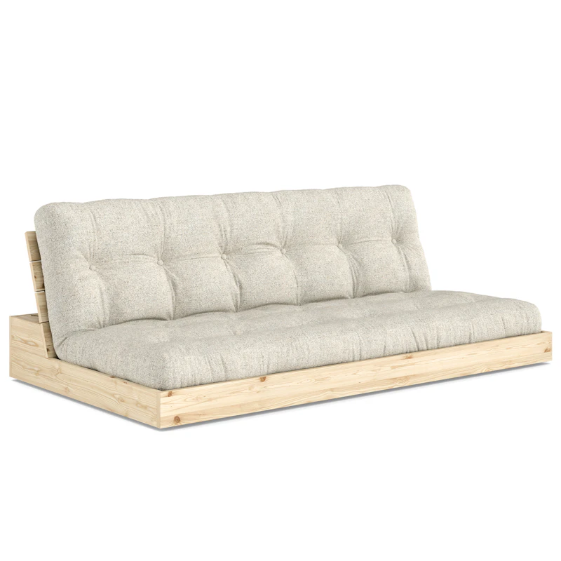 Base Bäddsoffa, Raw / Soft Chalk