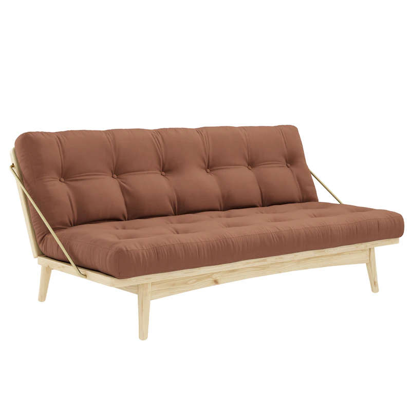 Folk Bäddsoffa 130x190 cm, Clay Brown