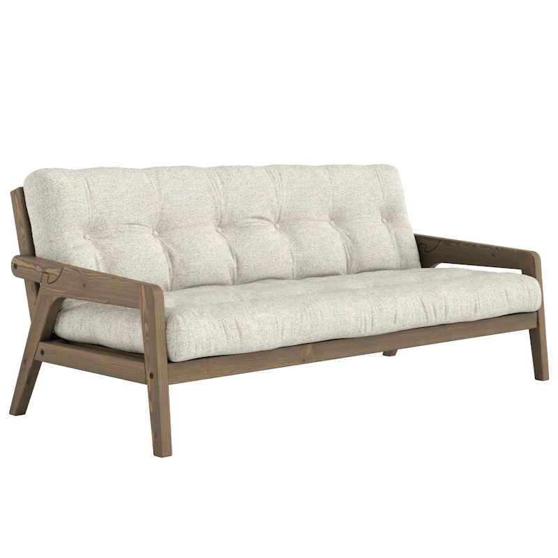 Grab Bäddsoffa, Carob Brown / Soft Chalk