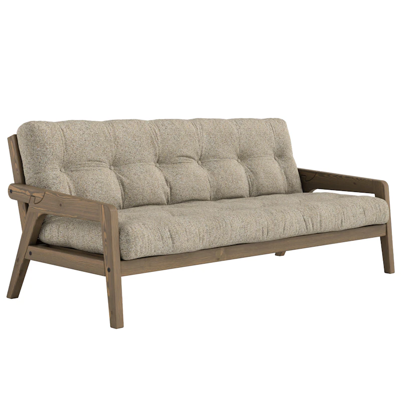 Grab Bäddsoffa Warm Sand / Carob Brown