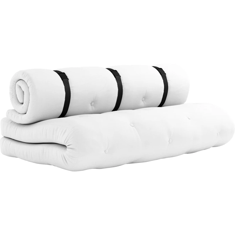 Buckle-Up Soffa Med Bälte Utomhus, Vit / Svart