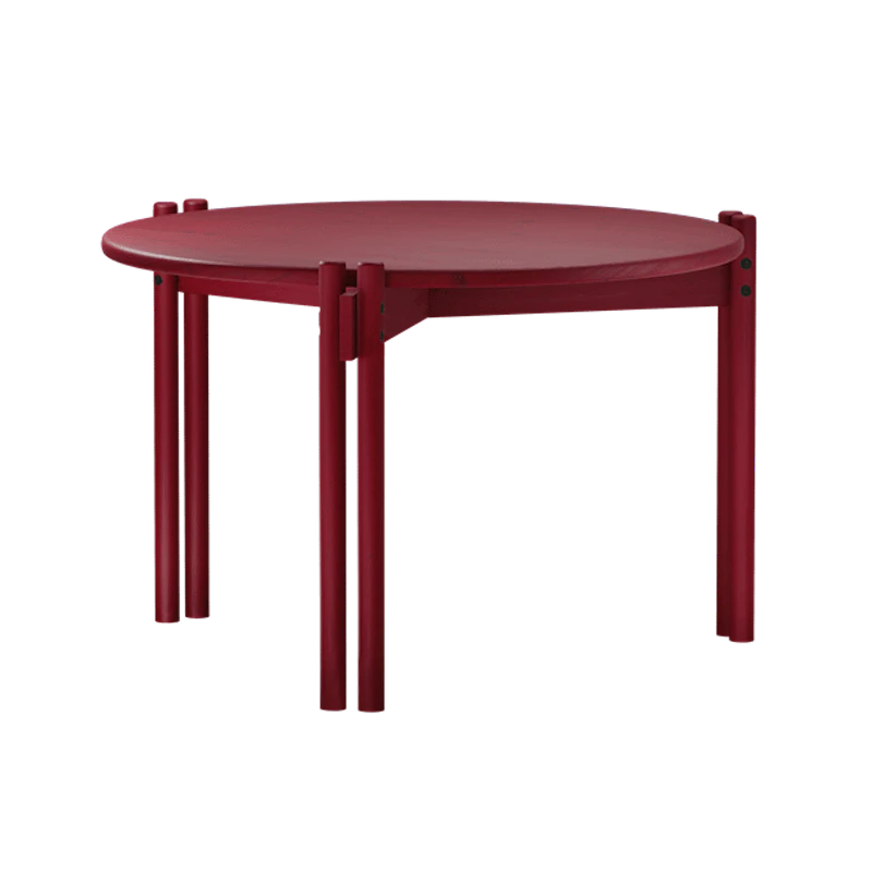 Sticks Soffbord Högt Vallmorött