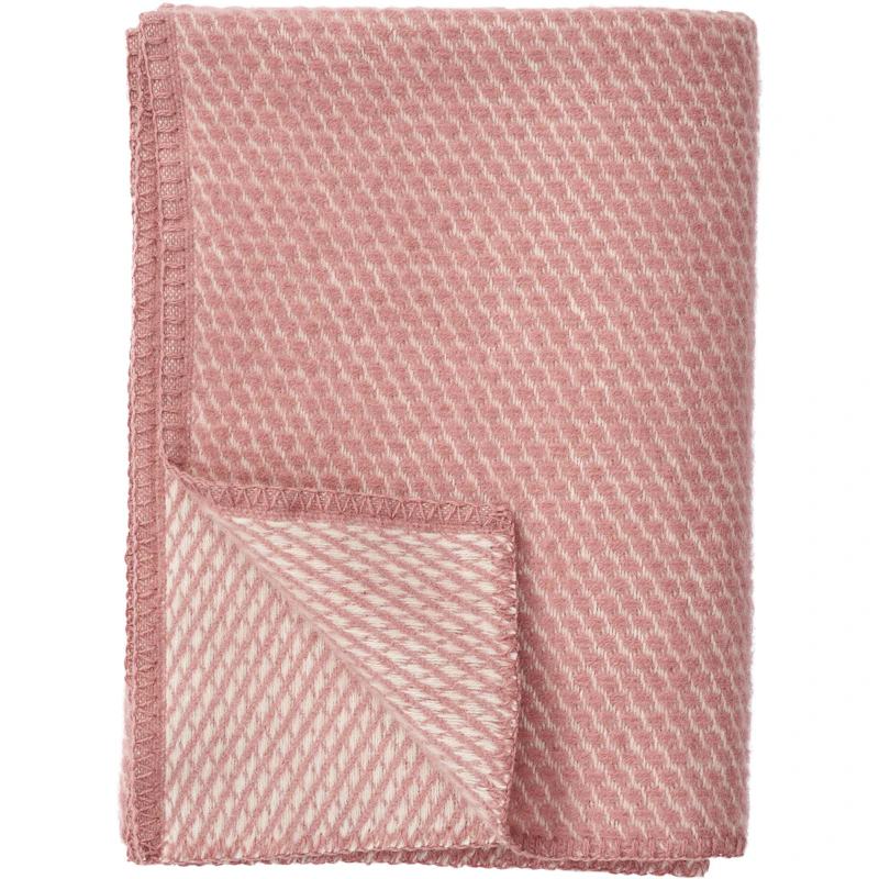 Velvet Pläd Midi 90x130 cm, Rosa