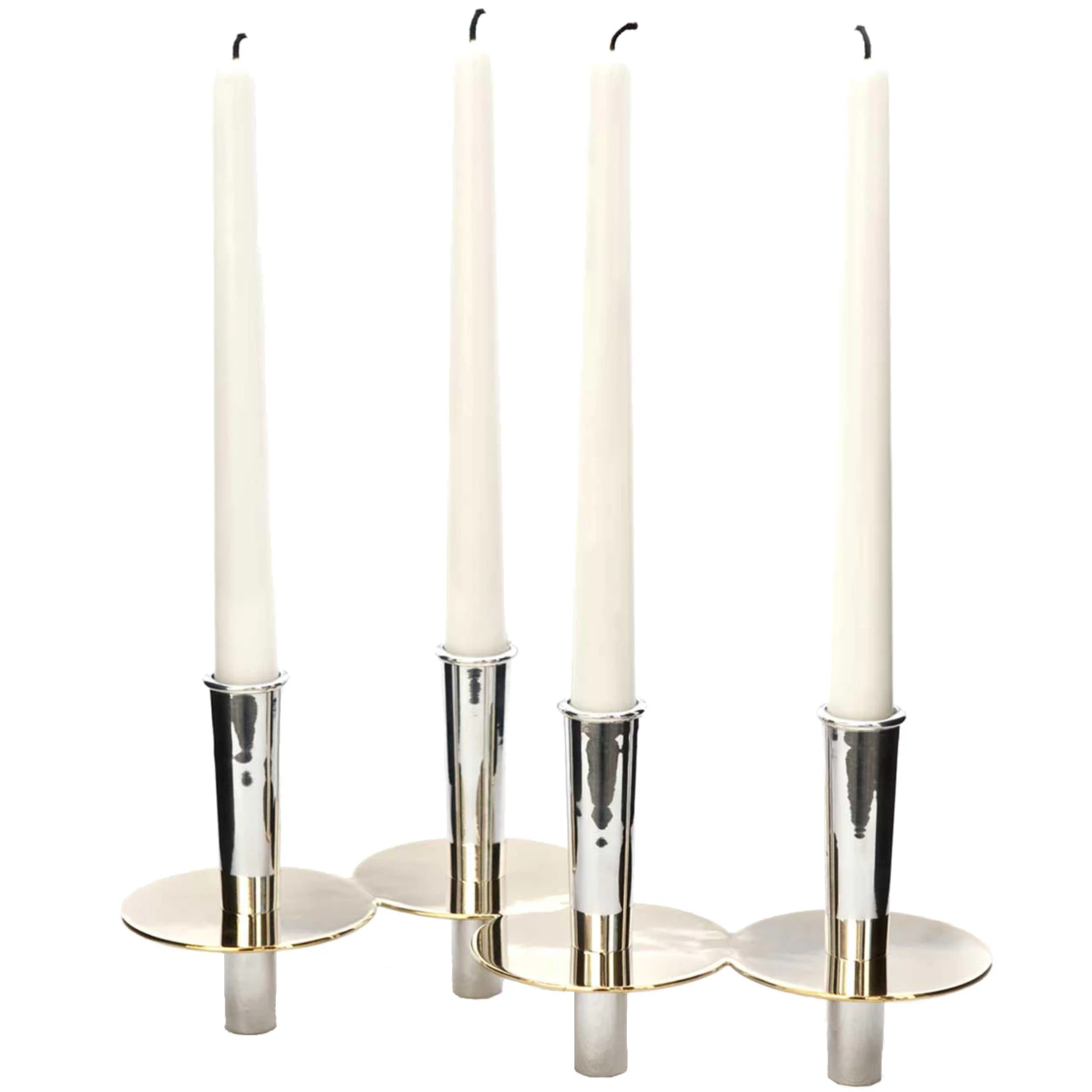 Klong Kluster Ljusstake - Kalenderljus & Ljusstakar M&auml;ssing - 30300