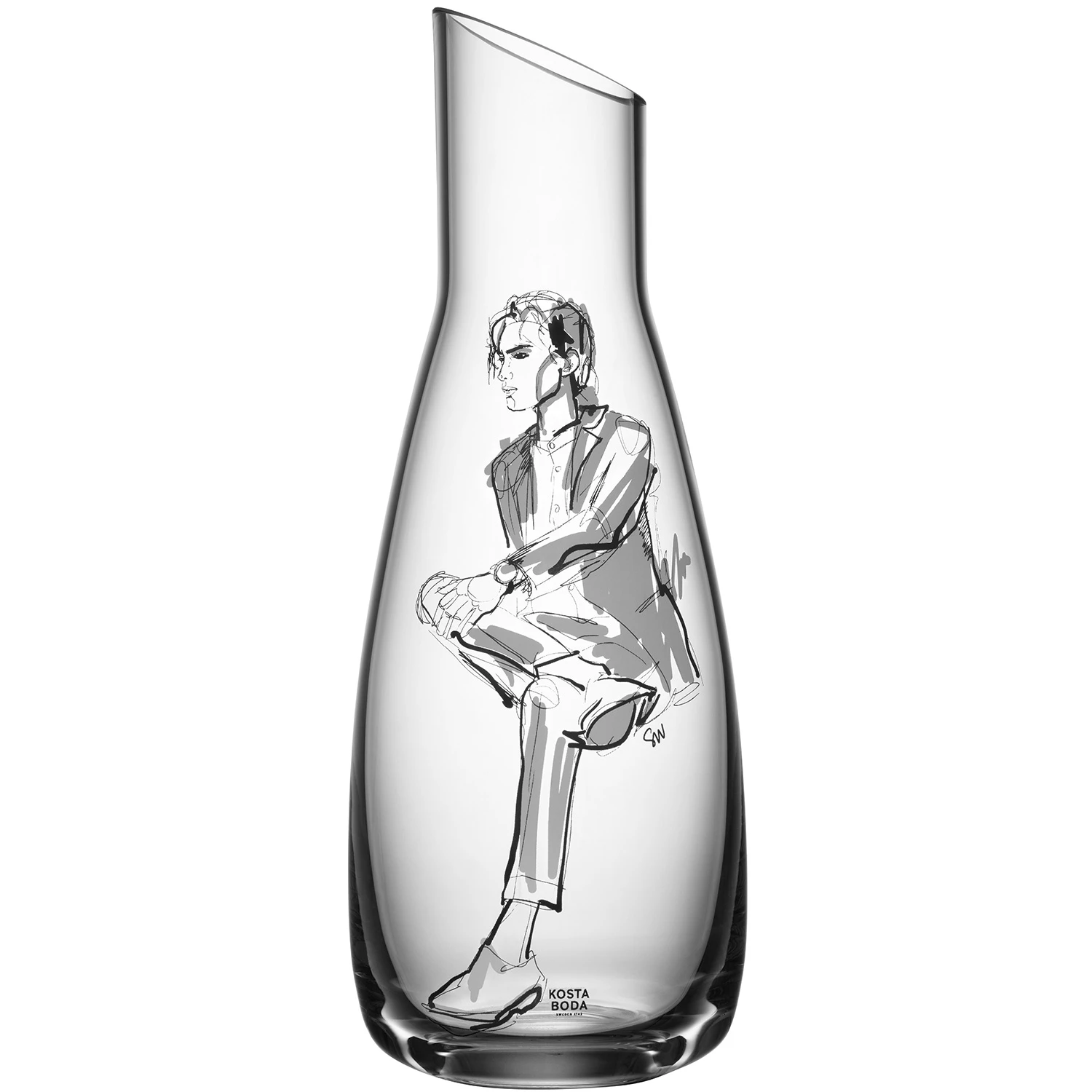 Kosta Boda All About You Karaff 1 L Him - Vattenkaraffer & Vattenkannor Glas Klar - 7082003