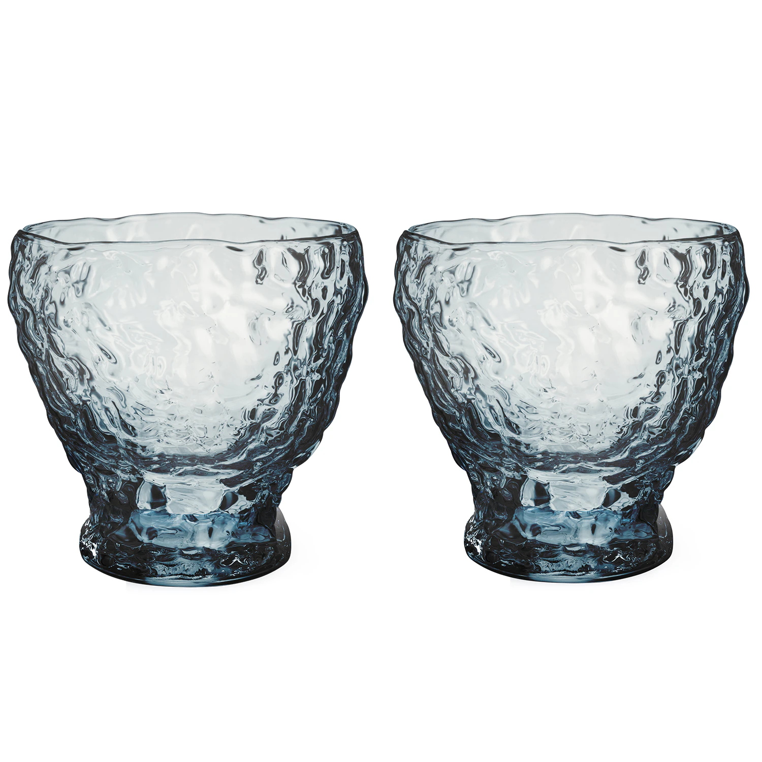 Kosta Boda Moss Tumblerglas 33 Cl 2-pack Cirkulär - Dricksglas Kristallglas Cirkulär - 7092540