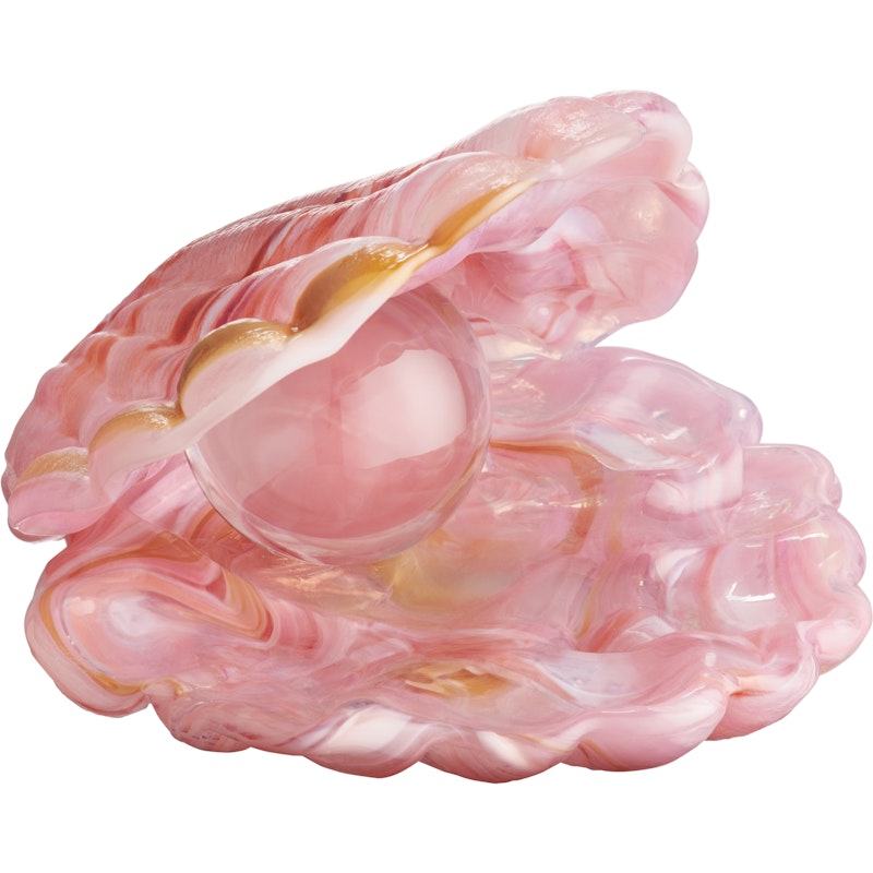 Mother of Pearl Konstglas, Rosa