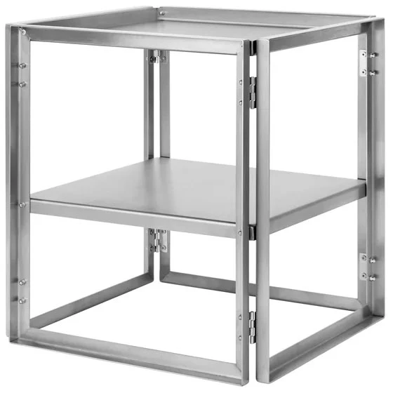 Kristina Dam Studio Foldable Sidobord - Sidobord & Avlastningsbord Rostfritt St&aring;l - 127500115