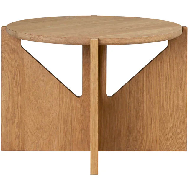 Kristina Dam Studio Simple Soffbord 52 Cm Varmlackerad - Soffbord Ek - 400500474