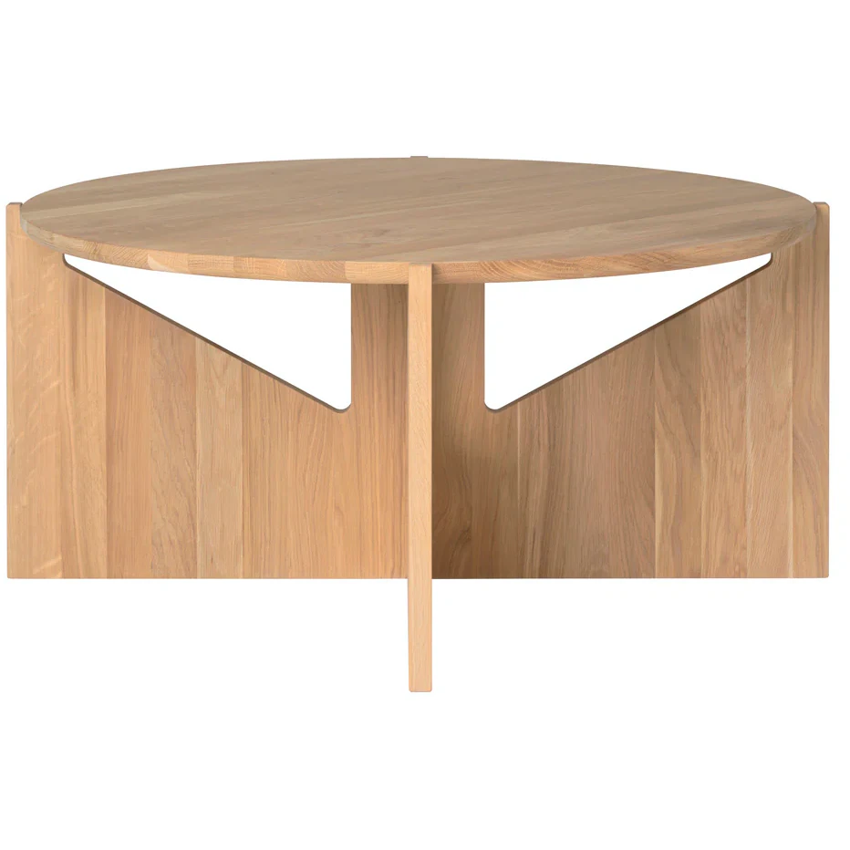 Kristina Dam Studio Simple Xl Soffbord 78 Cm Lackerad - Soffbord Ek - 121000500