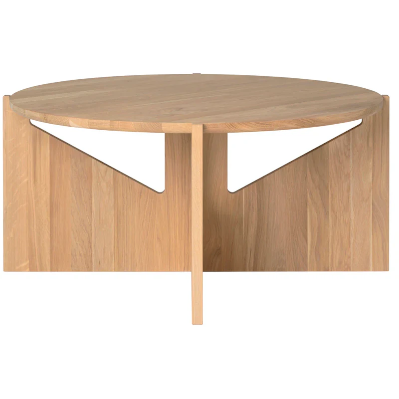 Simple XL Soffbord 78 cm, Lackerad Ek