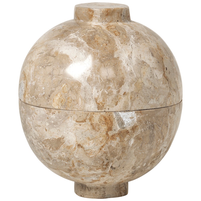 XL Marmorklot, Beige