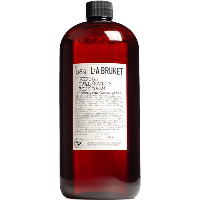 069 Refill Flytande Tvål 1000 ml, Citrongräs