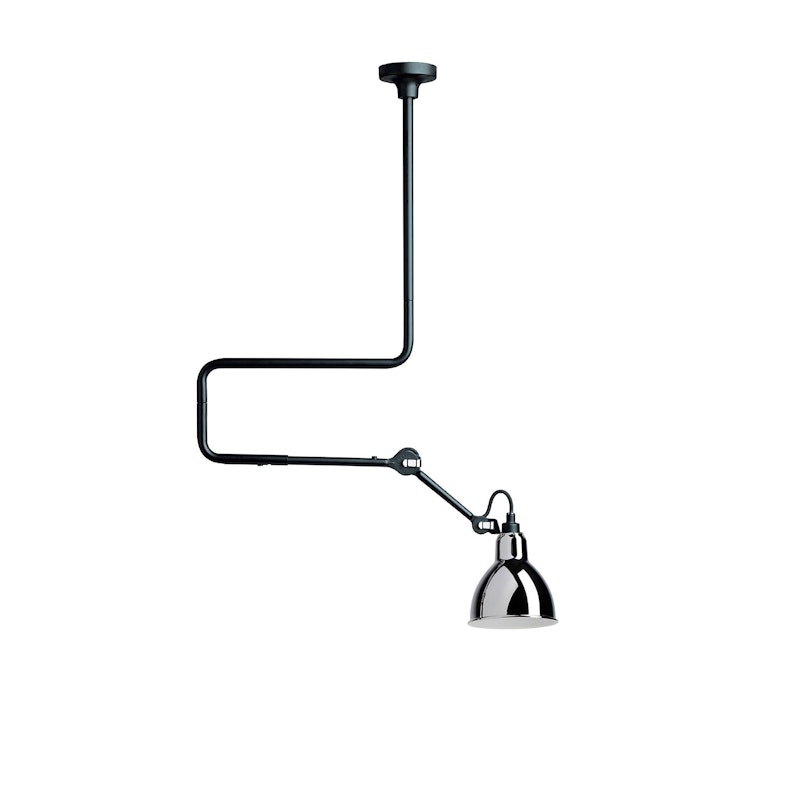 La Lampe Gras N°312 Taklampa, Svart / Krom