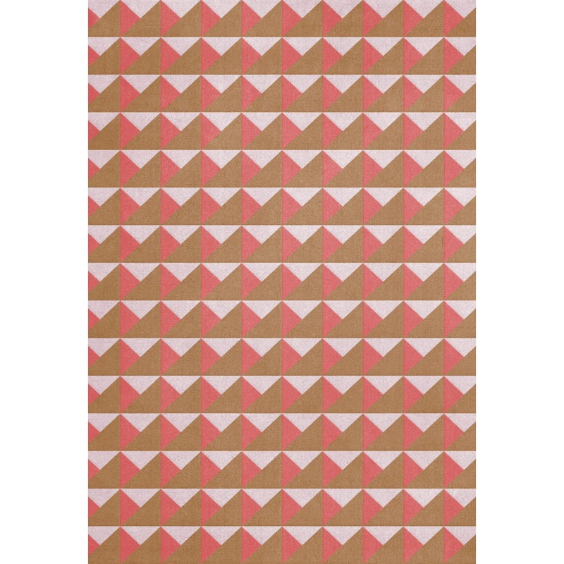 Triangle Ullmatta 300x400 cm, Persimmon Pink