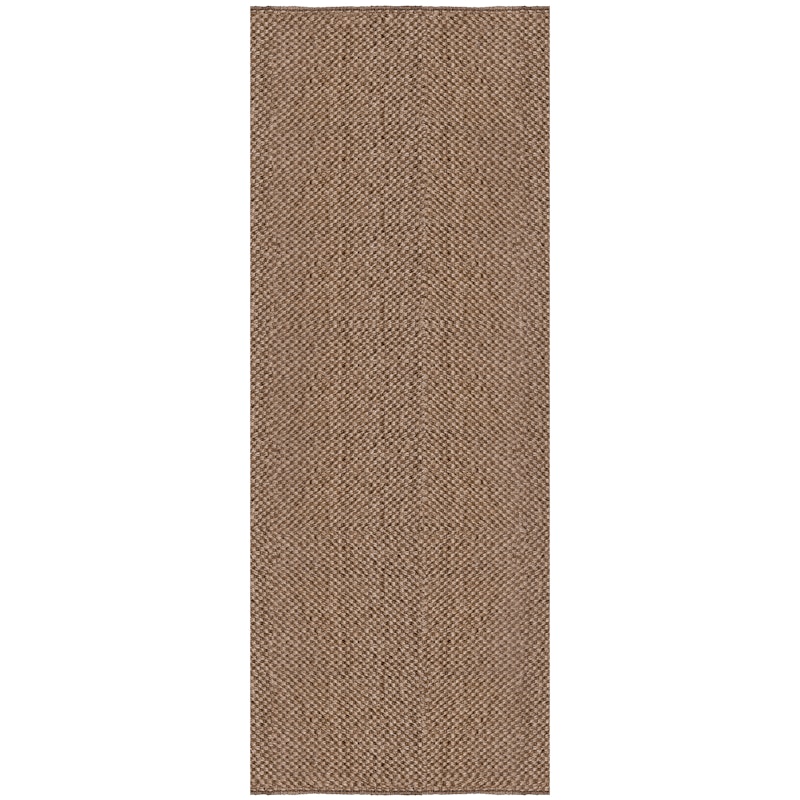 Basket Weave Sisalmatta 75x240 cm, Brun