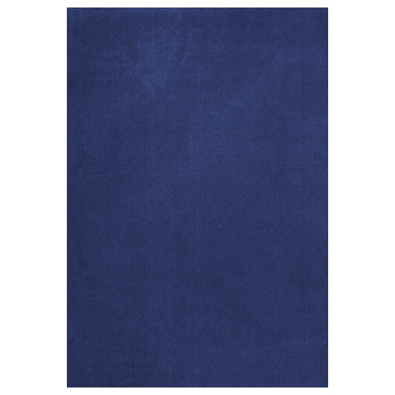 Classic Solid Ullmatta 250x350 cm, Blue Fonce
