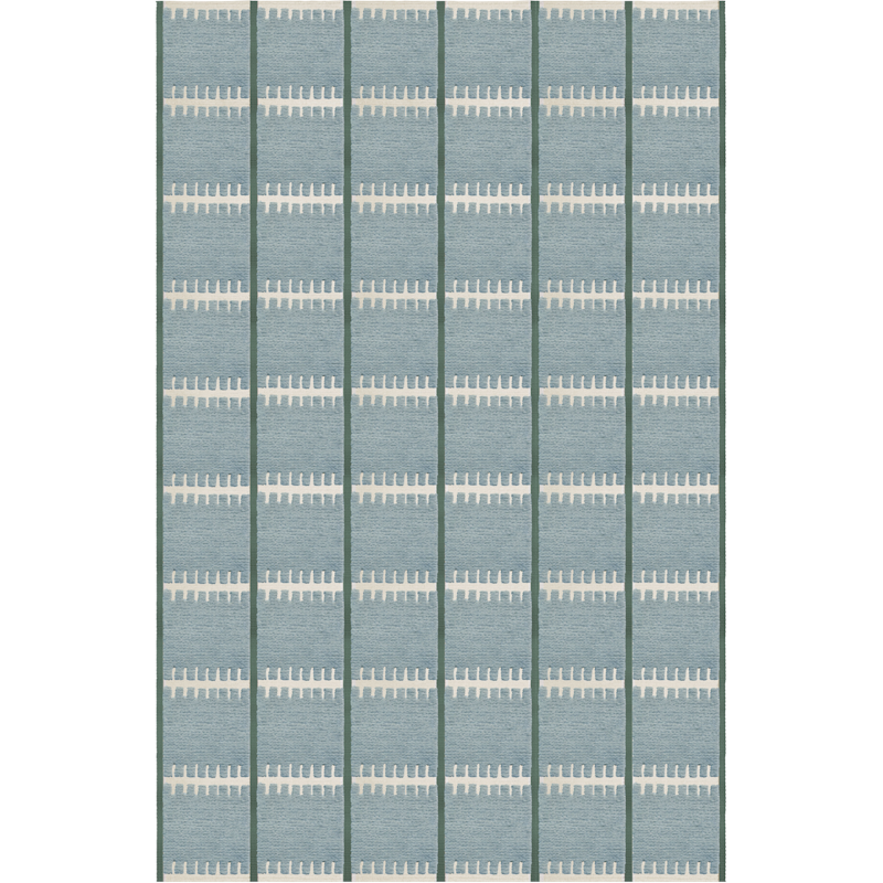 Lilly Ullmatta 180x270 cm, Blå