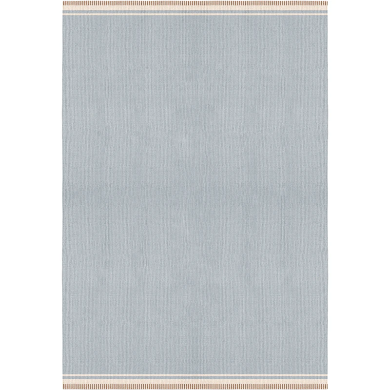 Röllakan Solid Ullmatta 180x270 cm, Sky Blue