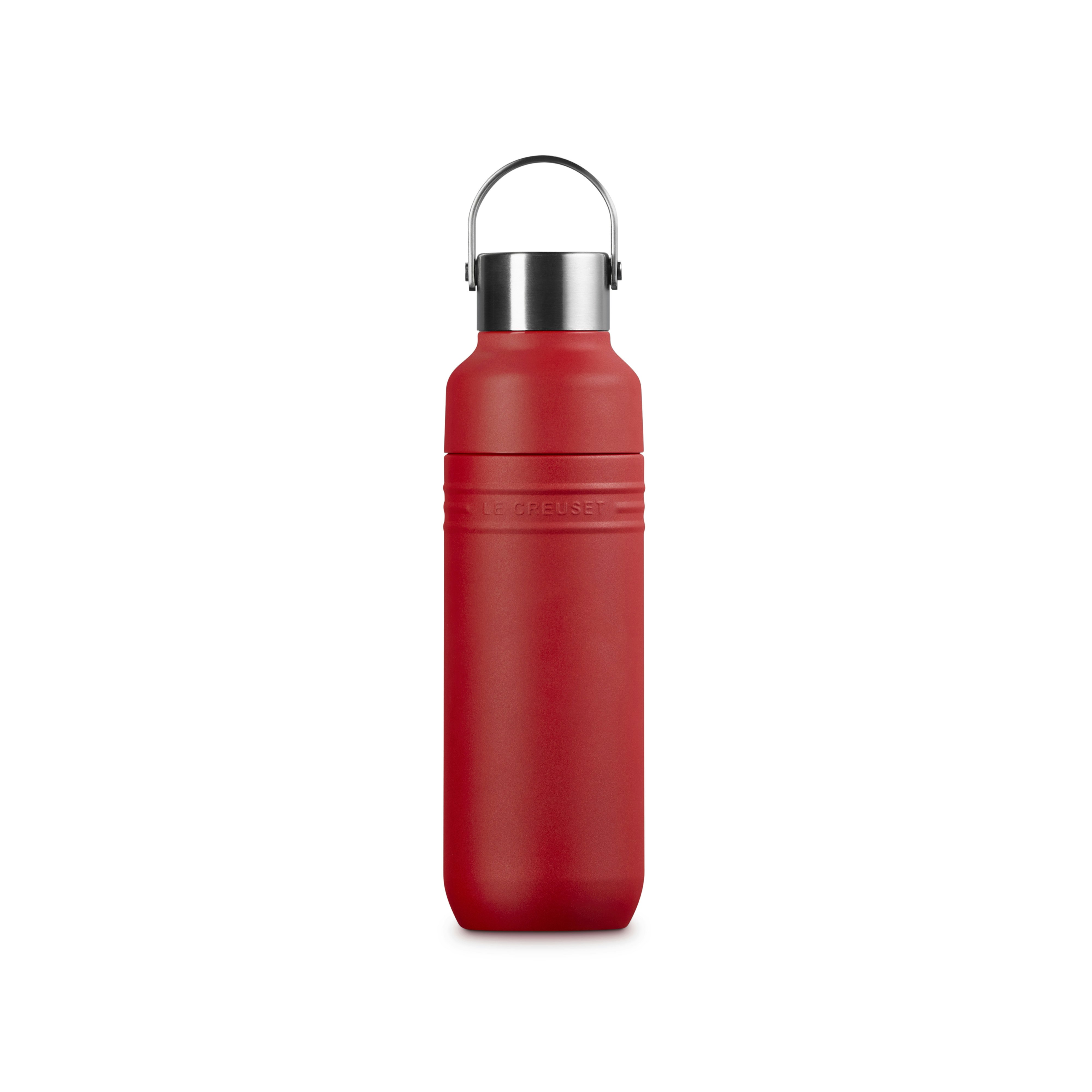 Le Creuset On The Go Flaska 500 Ml Cerise - Termosar Rostfritt St&aring;l Cerise - 41066280600001