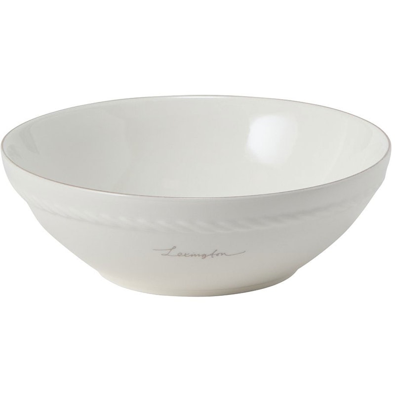 Lexington Porcelain Small Skål 15,5 cm 4-pack, Vit / Beige