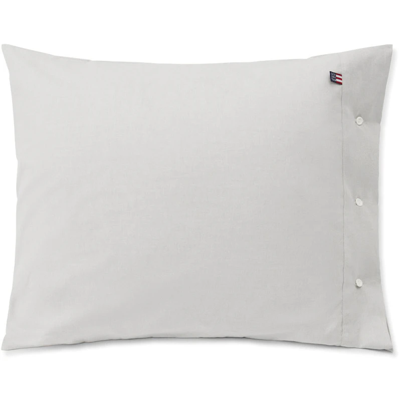 Pin Point Gray Cotton Örngott, 65x65 cm