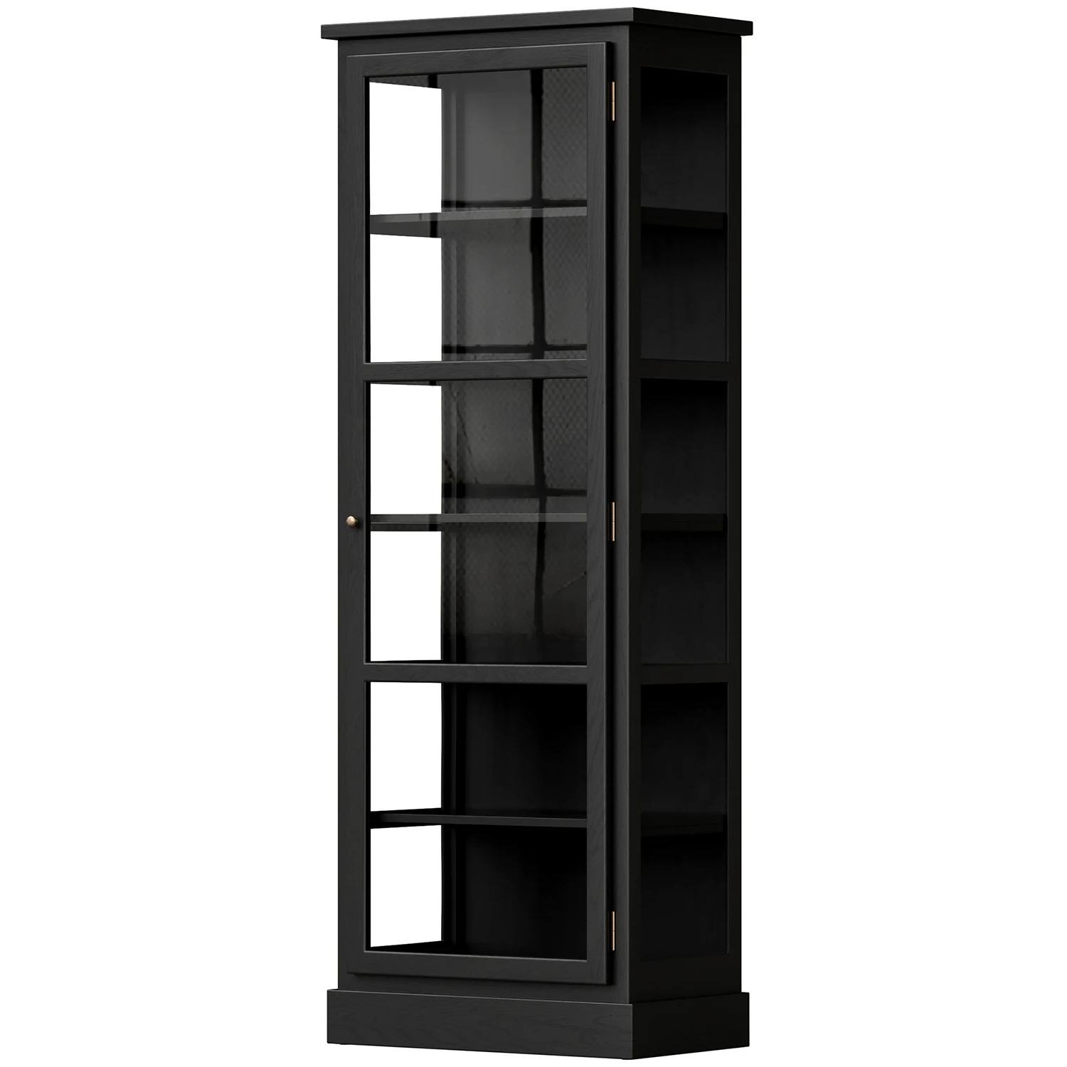 Lindebjerg Design N1 Vitrinsk&aring;p M&ouml;rk - Sk&aring;p & vitrinsk&aring;p Ek M&ouml;rkbetsad Ek - N1DarkOak