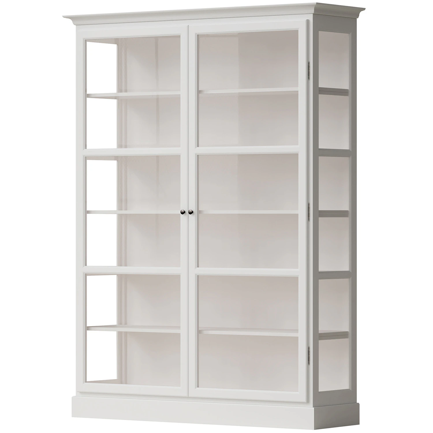 Lindebjerg Design V2 Vitrinsk&aring;p Vit - Sk&aring;p & vitrinsk&aring;p Furu Vit - V2White