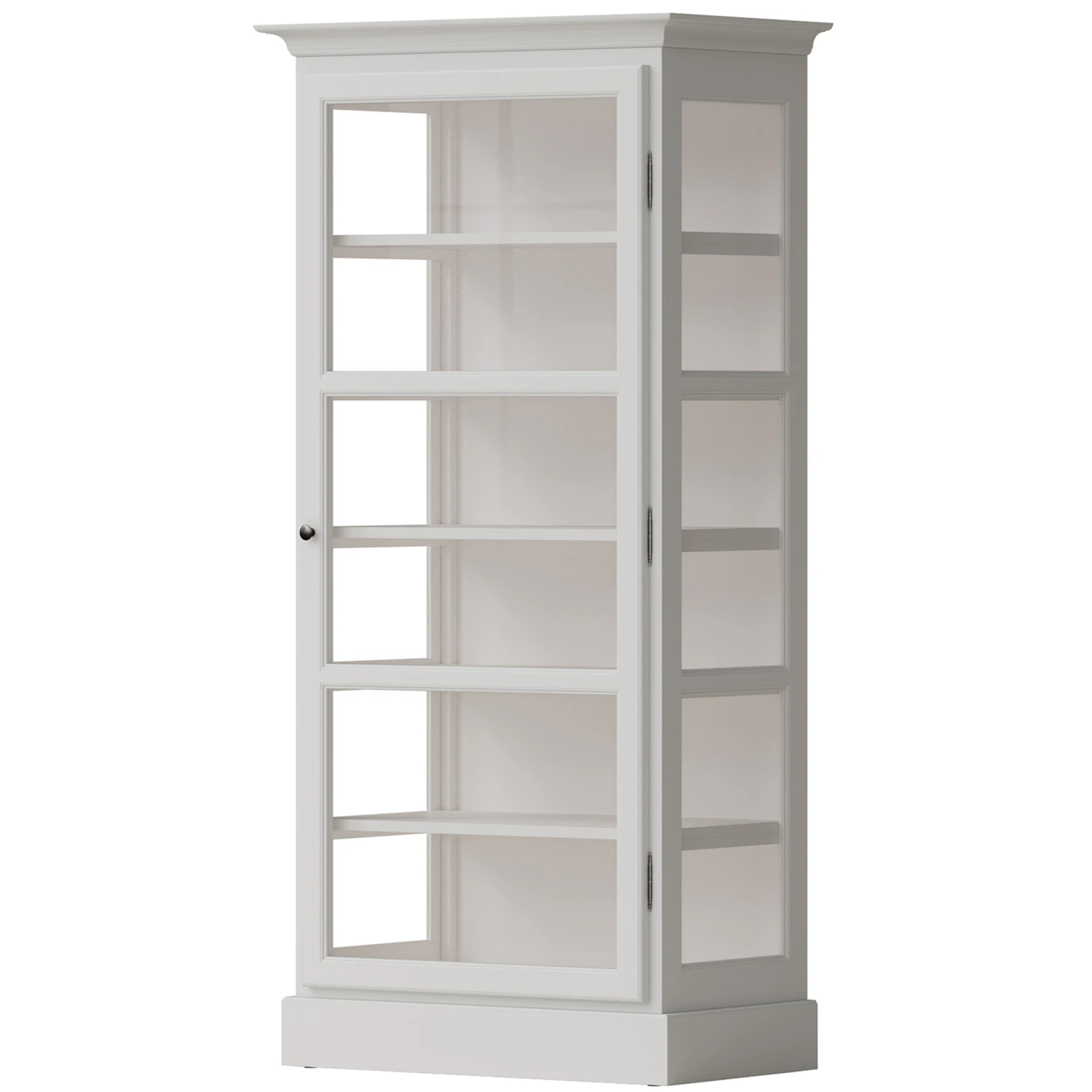 Lindebjerg Design V3 Vitrinsk&aring;p Vit - Sk&aring;p & vitrinsk&aring;p Furu Vit - V3White