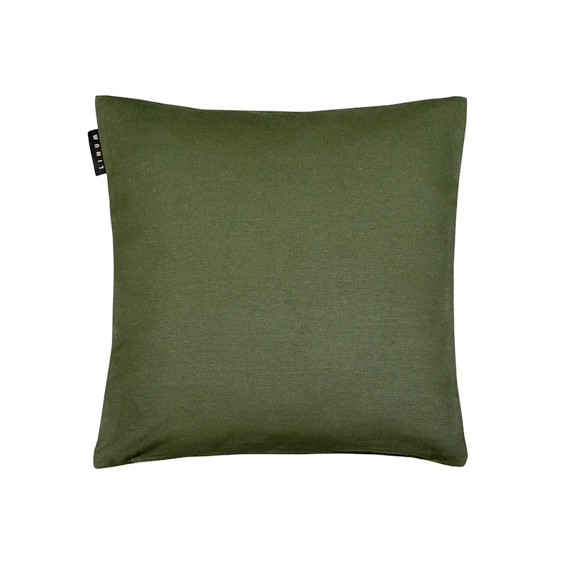Annabell Kuddfodral 40x40 cm, Dark Olive Green