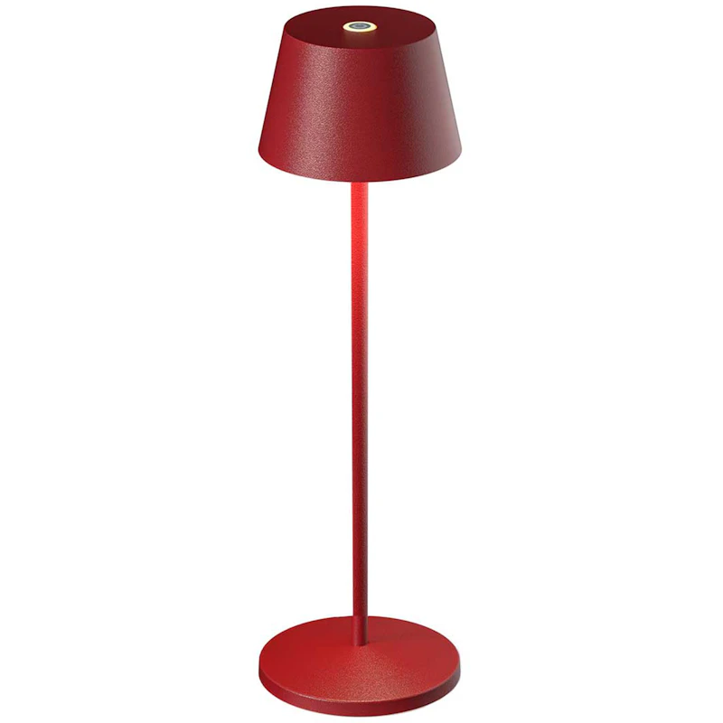 Modi Bordslampa H35,8 cm, Rubinröd