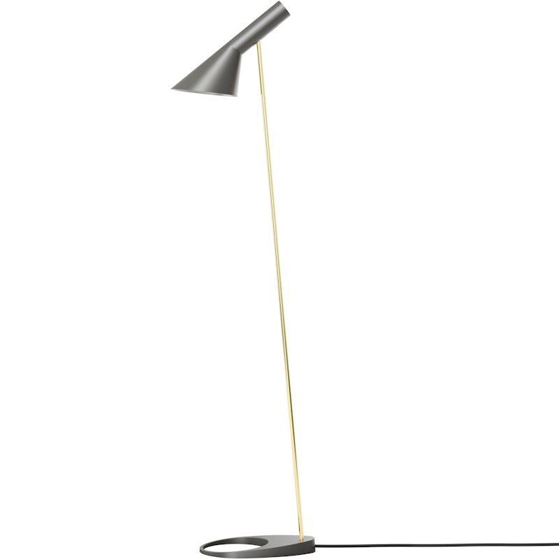 AJ Golvlampa, Varmgrå / Mässing