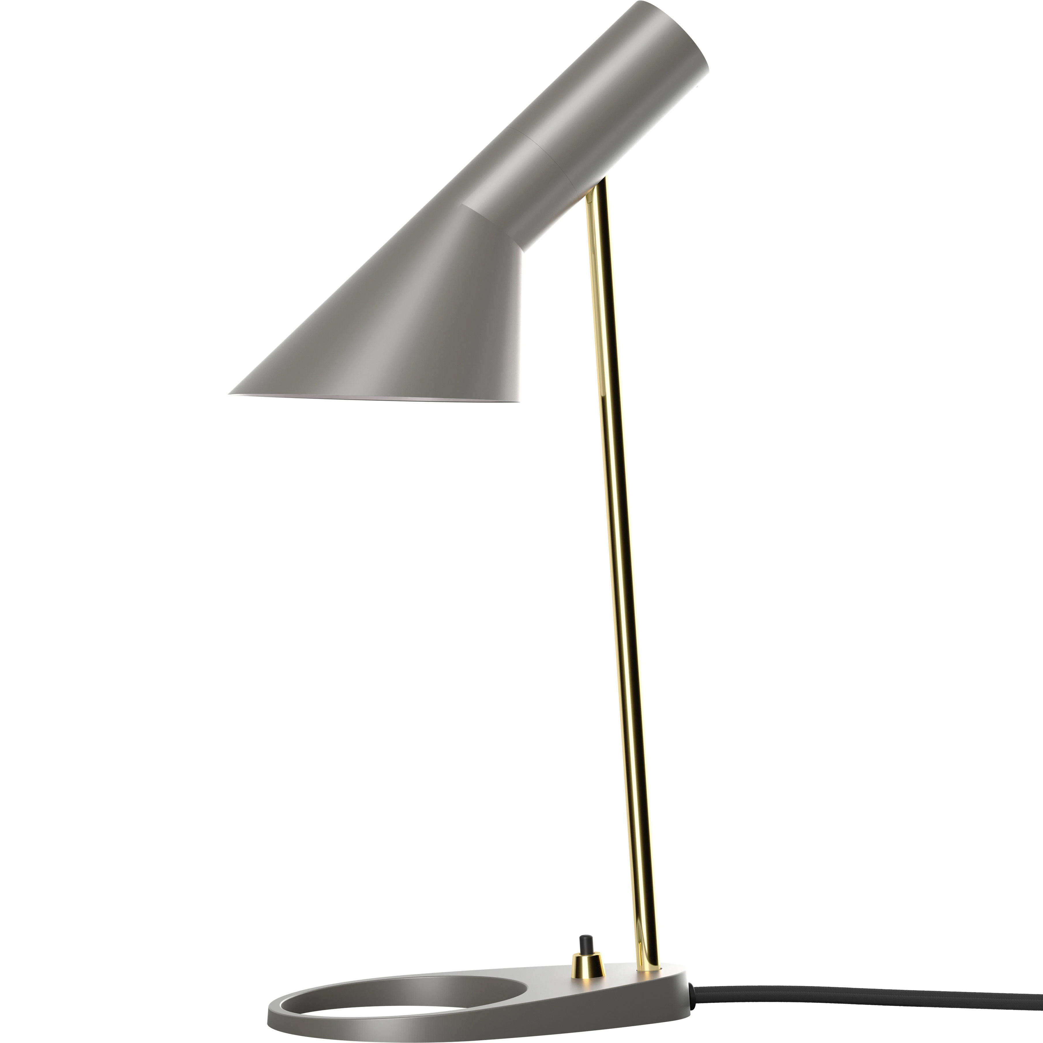 Louis Poulsen Aj Mini Bordslampa Varmgr&aring; / - Bordslampor M&auml;ssing - 5744171889