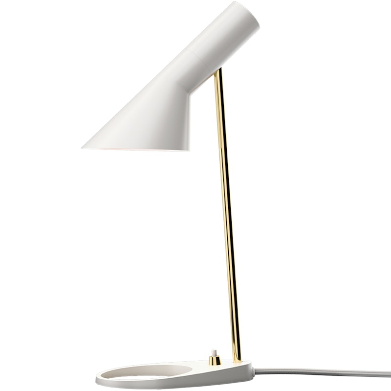 AJ Mini Bordslampa Anniversary Edition, Mattvit / Pale Rose