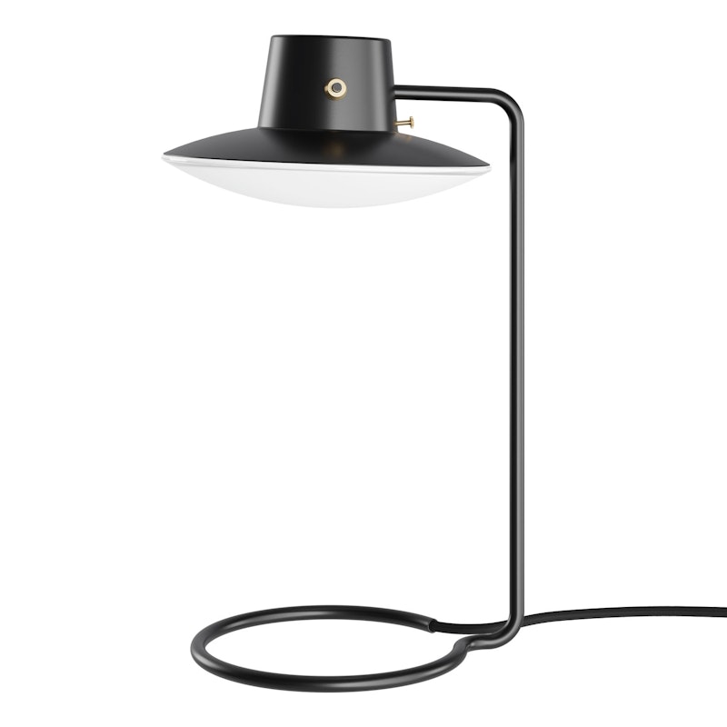 AJ Oxford Bordslampa 410 mm, Opal / Svart